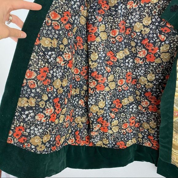 Handmade Green Quilted Jacket - Picture 4 of 7